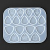 Guitar Pick Shape Silicone Molds DIY-P025-05-3