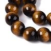 Imitation Tiger Eye Glass Beads Strands GLAA-Q106-03A-B03-3