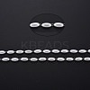 304 Stainless Steel & ABS Plastic Imitation Pearl Beaded Chains CHS-S008-014A-P-4
