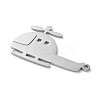 Anti-Tarnish 304 Stainless Steel Pendants STAS-S149-08P-2