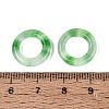 Dyed Natural White Jade Linking Rings G-Q601-43C-3