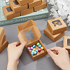 Kraft Paper Candy Storage Box CON-WH0084-90A-3