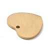 Ion Plating(IP) 304 Stainless Steel Pendants STAS-F271-06B-G-3