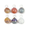 Handmade Lampwork Pendants LAMP-Q005-07-1