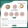 Alloy Cufflinks & 4-Hole Plastic Buttons HJEW-NB00246-2