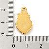 304 Stainless Steel Pendants STAS-C082-07G-3