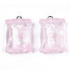 Transparent Resin Pendants LS-X-RESI-S356-54A-05-1