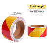 Waterproof EPT(Ethylene Propylene Terpolymer) & PVC Reflective Self-adhesive Tape DIY-WH0030-82A-2