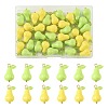 36Pcs 2 Colors Acrylic Gourd Pendants PALLOY-FS00068-1