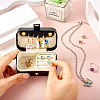 1Pc PU Imitation Leather Jewelry Box LBOX-TA0001-01C-6