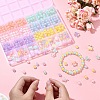 496Pcs 12 Styles Transparent Acrylic Beads OACR-YW0002-01-4