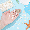 Natural Capiz Shell Disc Charms SHEL-HY0001-20A-4
