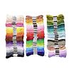 100 Skeins 100 Colors 6-Ply Polyester Embroidery Floss X1-OCOR-G010-03-1