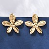 304 Stainless Steel Stud Earrings for Women EJEW-K306-16G-2