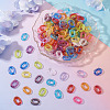20Pcs Transparent Acrylic Quick Link Connectors OACR-TADJ0001-03E-5