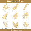 Nickel Decoration Stickers DIY-WH0450-165-2