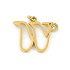 304 Stainless Steel Pendants LS-STAS-R137-01G-W-1