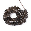 Natural Smoky Quartz Beads Strands G-N347-17A-01-3