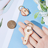 1 Pair Leather Bag Anti-wear Buckles DIY-GF0007-61-3