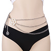 Alloy Pentagram Tassel Sexy Body Chains FS-WG0F340-01-1