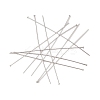 304 Stainless Steel Flat Head Pins STAS-Z089-03P-12-2