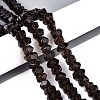 Natural Ice Obsidian Beads Strands G-D091-A26-1