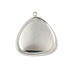 304 Stainless Steel Pendant Cabochon Settings for Enamel LS-STAS-L293-03P-1