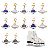 12Pcs 3 Styles Alloy Enamel Pendant HJEW-CA00003-1