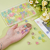 120Pcs 2 Styles Transparent & Frosted Acrylic Beads Set OACR-ME0001-26-3