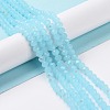 Electroplate Glass Beads Strands EGLA-A044-J4mm-L04-4