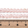 Baking Paint Transparent Glass Beads X1-DGLA-N011-4mm-03-4