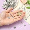 Unique Valentines Day Gift Ideas for Girlfriend Tibetan Style Alloy Pendants TIBEP-CJ0001-07-4