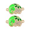 Alloy Crystal Rhinestone Connector Charms FIND-C019-31KCG-3