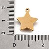 304 Stainless Steel Micro Pave Rhinestone Pendants Charms STAS-K256-28G-02-3