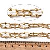 Alloy Oval Link Chains CHC-P013-06G-01-2