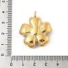 304 Stainless Steel Enamel Pendants STAS-P380-79G-02-3