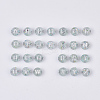 Plating Transparent Acrylic Beads TACR-T008-01B-2