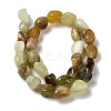 Natural Xiuyan Jade Beads Strands G-B078-D19-04-3