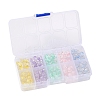 125Pcs 10 Style Transparent Acrylic Beads TACR-YW0001-38-4