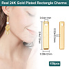 150Pcs Brass Charms KK-BBC0011-59-2