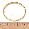 304 Stainless Steel Micro Pave Clear Cubic Zirconia Bangles for Women BJEW-B161-04G-5