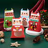 Magibeads 40Pcs 4 Colors Christmas Cardboard Paper Boxes CON-MB0001-03-5