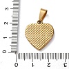 201 Stainless Steel Enamel Pendants STAS-U053-06G-02-3