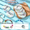DIY Elastic Crystal Thread & Sewing Scissors & Carbon Steel Big Eye Needle Jewelry Making Findings Kits MACR-YW0010-82-4