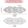 Rhinestone Self Adhesive Appliques Ornament Accessories DIY-WH0568-50A-2