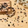 56G 14 Styles Natural Coconut Rondelle Beads COCB-CJ0001-01-6