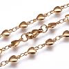 304 Stainless Steel Chain Necklaces STAS-P164-11G-2
