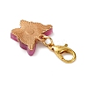 Acrylic Butterfly Pendant Decorations HJEW-JM04068-5