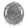 Tibetan Style Alloy Chandelier Component Links LS-TIBE-L005-009AS-2