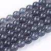 Natural Jade Bead Strands G-R165-8mm-12-1